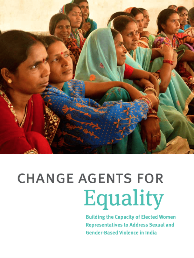 Change Agents for Equality