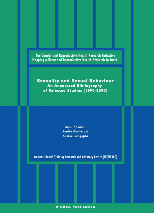 Sexuality and Sexual Behaviour - an annotated bibliography