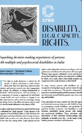 Disability, Legal Capacity, and Rights