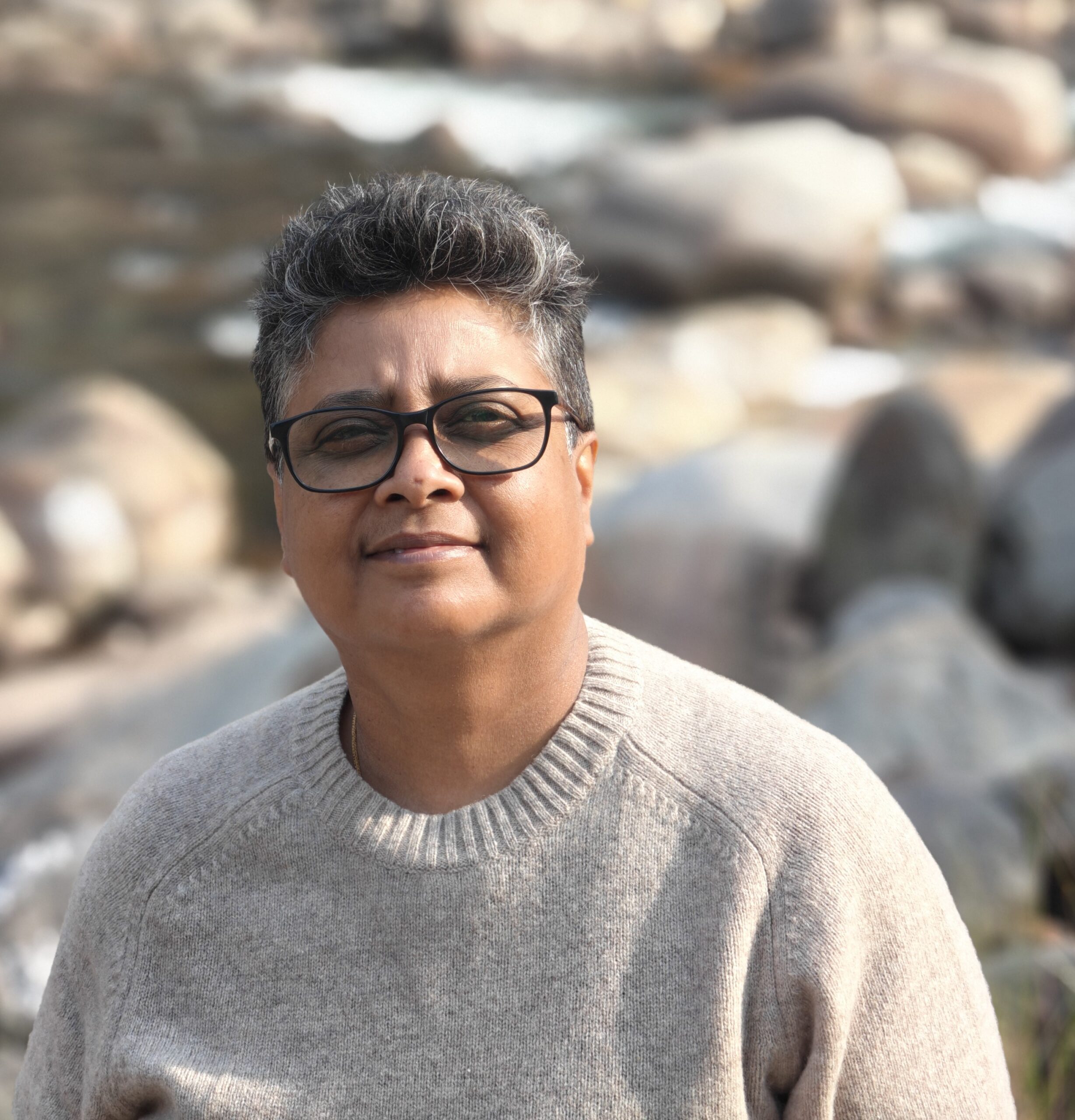 Thanking Sunita Kujur