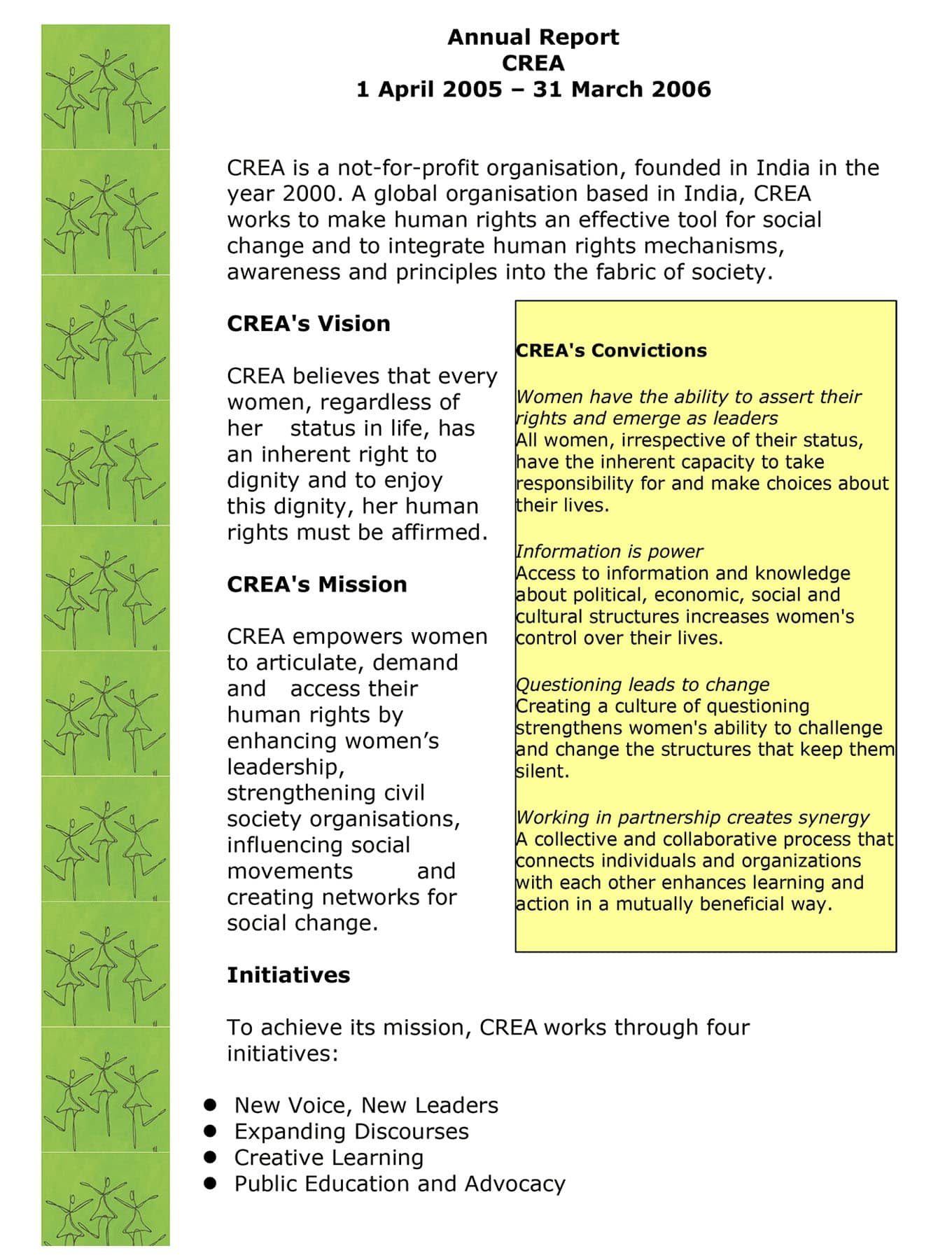 Annual Report: 2005–2006