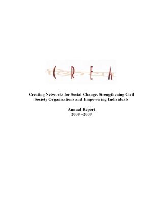 Annual Report: 2008–2009