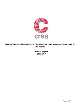 Annual Report: 2016–2017