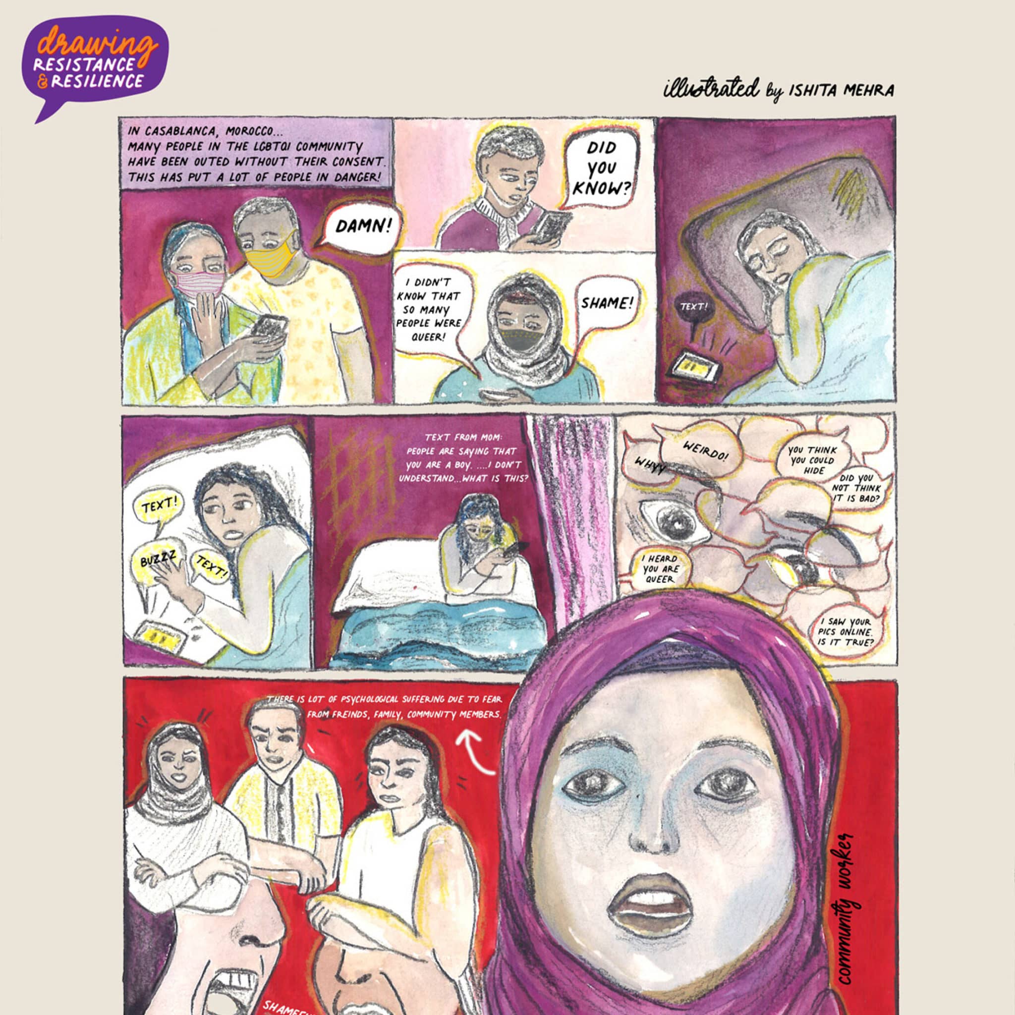 When Safe Spaces are Disrupted