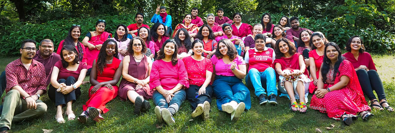CREA staff at the annual base camp, Delhi, 2022–2023