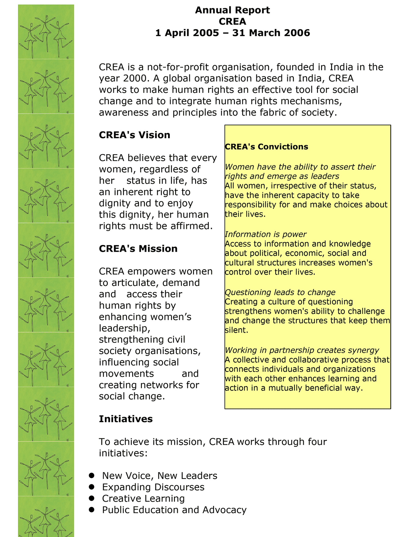 Annual Report: 2005–2006