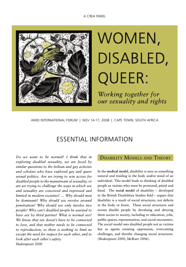 Women, Disabled and Queer