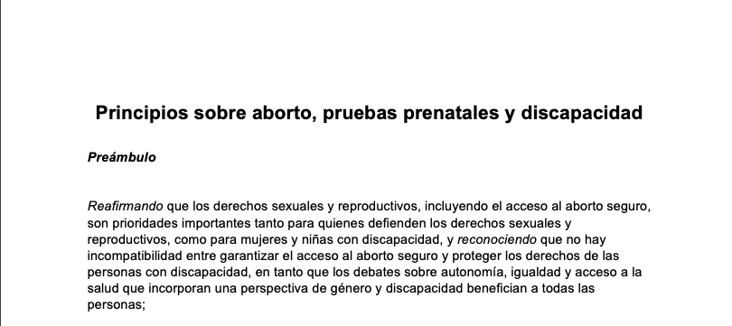 Nairobi Principles (Spanish)