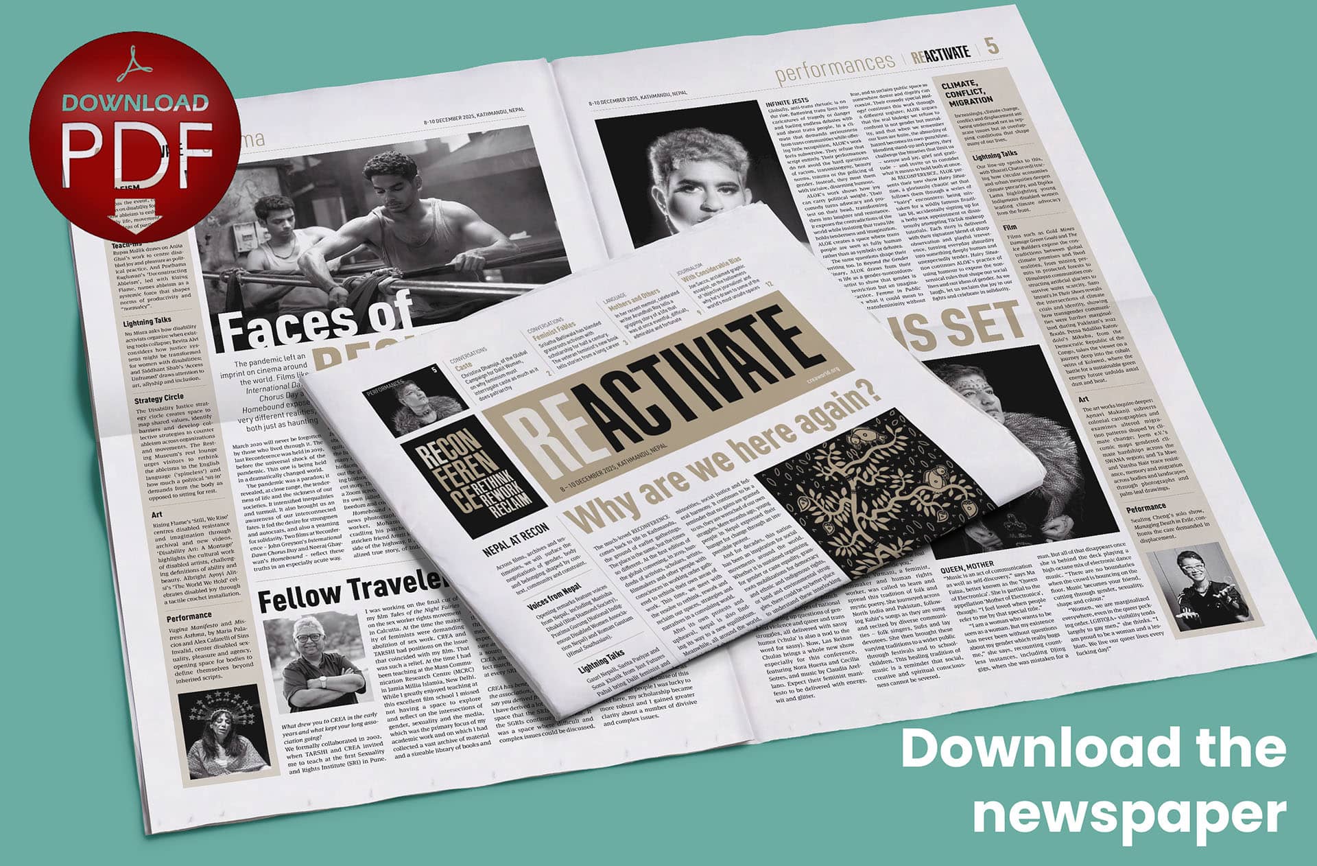 Download the event newspaper